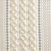 1PC 50x108' Cotton Printed Curtain Panel with Chenille Stripe and Lining- DTY Store