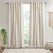1PC 50x108' Cotton Printed Curtain Panel with Chenille Stripe and Lining - DTY Store