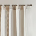 1PC 50x108' Cotton Printed Curtain Panel with Chenille Stripe and Lining - DTY Store