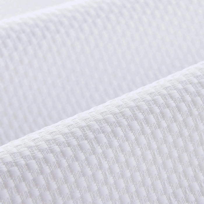 1PC Cordless Roman Blind Galen Matte fabric Light-Filtering Window Shade White -DTYStore