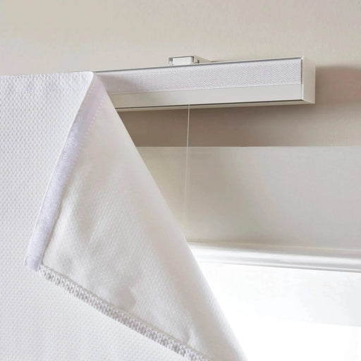 1PC Cordless Roman Blind Galen Matte fabric Light-Filtering Window Shade White -DTYStore