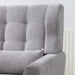 Modern Accent Chair,Chenille Arm Chairs for Living Room,Upholstered Mordern Armchair,Comfy Soft Padded Lounge Chair in Small Space, Bedroom, w/Pillow, Solid Wood Leg (Gray) - DTYStore