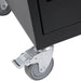 Mobile Charging Cart and Cabinet for Tablets Laptops 30-Device With Combination Lock--Black - DTYStore