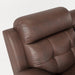 Genuine Leather Non-Power Reclining LVST-Brown - DTYStore