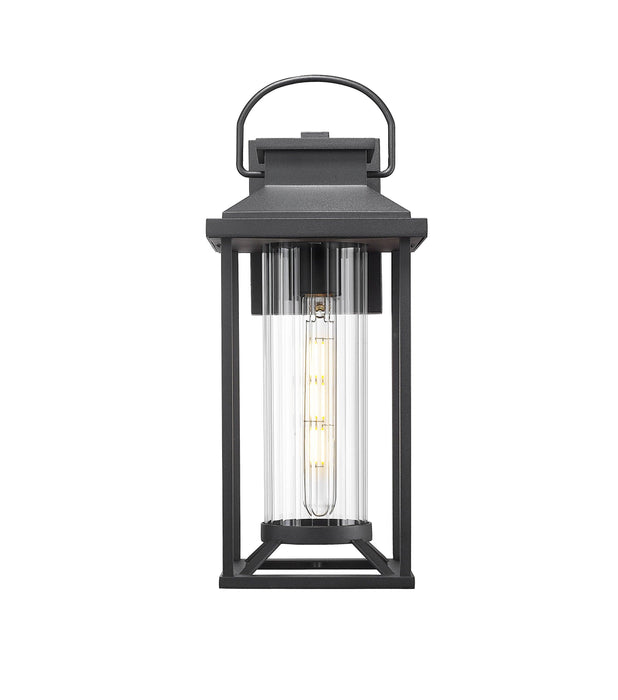Outdoor Porch Lights, Textured Black Exterior Lighting Fixtures Wall Mount, Modern Outdoor Wall Sconce Lantern for House, Front Porch, Anti-Rust Waterproof Outdoor Garage Lights for Coach (1 pack) - DTYStore