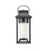 Outdoor Porch Lights, Textured Black Exterior Lighting Fixtures Wall Mount, Modern Outdoor Wall Sconce Lantern for House, Front Porch, Anti-Rust Waterproof Outdoor Garage Lights for Coach (1 pack) - DTYStore