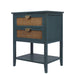 2 Drawer Side table,Naturel Rattan,End table,Suitable for bedroom, living room, study - DTYStore