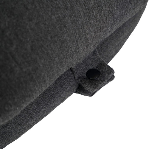 Ergonomic Spinal Posture Support Bed Pillow in Dark Grey with Multi-Functional Memory Foam Design - Image 11