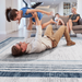 DTY Signature Collection 5X7 Blue/Ivory/Bordered Non-Shedding Living Room Bedroom Dining Home Office Stylish and Stain Resistant Area Rug - DTYStore