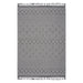 DTY Signature Collection 8X10 Grey/White /Geometric Indoor/Outdoor Area Rug - DTYStore