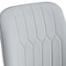 Modern dining chairs are equipped with light gray PU artificial leather backrest cushions and black metal legs, suitable for restaurants,kitchens,and bedrooms.Set of 4pieces (light gray+PU)W1151118943 - DTYStore