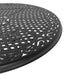 7-Piece All-Weather Cast Aluminum Dining Set, Include 6 Swivel Chairs and 48.03' Round Table With Black Frame - DTYStore