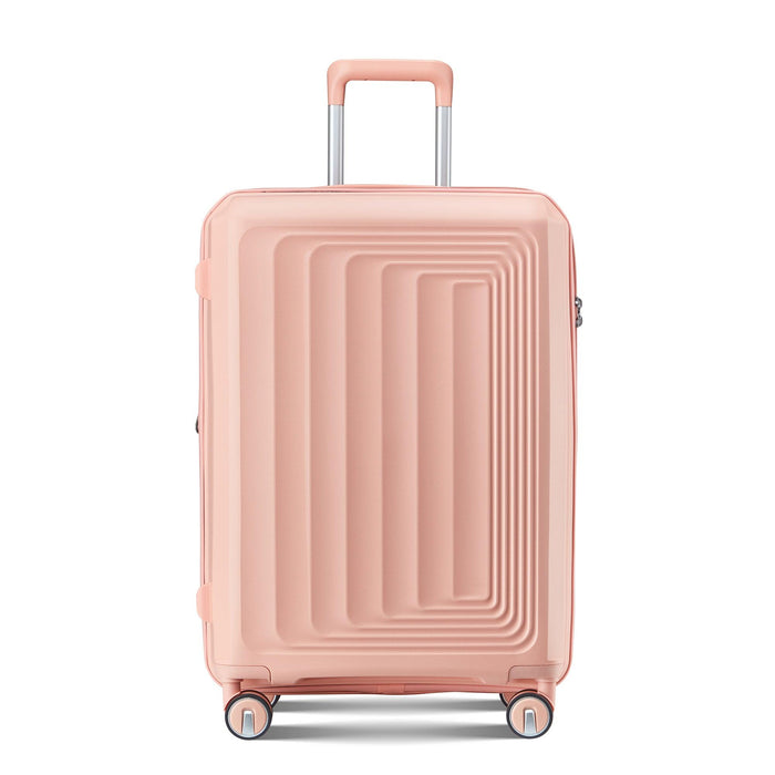 Luggage 4 Piece Sets(14/20/24/28), Hard Shell Lightweight TSA Lock Carry on Expandable Suitcase with Spinner Wheels Travel Set for Men Women - DTYStore