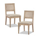 Armless Dining Chair Set of 2 - DTYStore