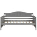 Twin Wooden Daybed with 2 drawers, Sofa Bed for Bedroom Living Room,No Box Spring Needed,Gray - DTYStore
