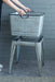 20.5x20.5x21' Large Perryman Galvanized Tub On Stand, for Plant Pot/Planter/ Metal Ice Buckets Default -DTYStore