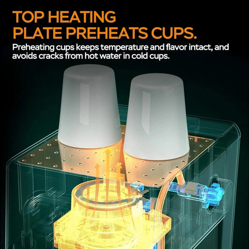 20 Bar Professional Espresso Machine with Milk Frother, Single & Double Shot, ESE Pod Compatible, Removable Water Tank for Cappuccino, Latte, & Macchiato – Home Barista Edition Default -DTYStore