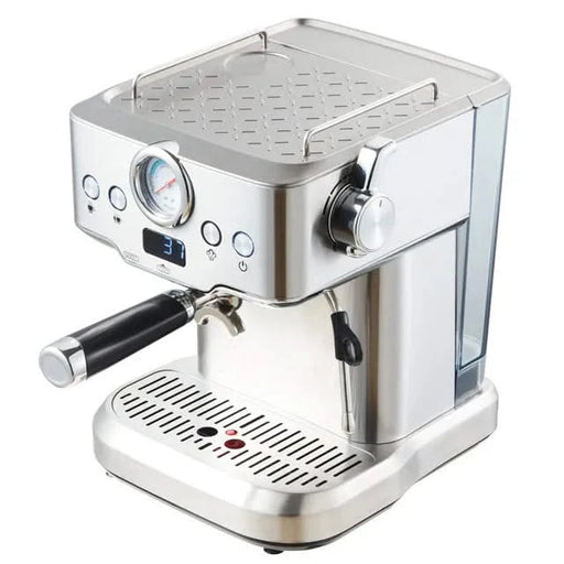 20 Bar Professional Espresso Machine with Milk Frother, Single & Double Shot, ESE Pod Compatible, Visual Temperature and Pressure Display, Removable Water Tank for Cappuccino, Latte, & Macchiato Default -DTYStore