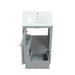 20' Bathroom Vanity with Sink, Bathroom Cabinet with Soft Closing Door, Storage Rack and A Drawer, Grey Default -DTYStore