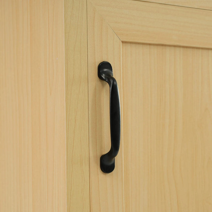 20' Bathroom Vanity with Sink, Bathroom Cabinet with Soft Closing Door, Storage Rack and Adjustable Shelve, Natural Wood Default -DTYStore