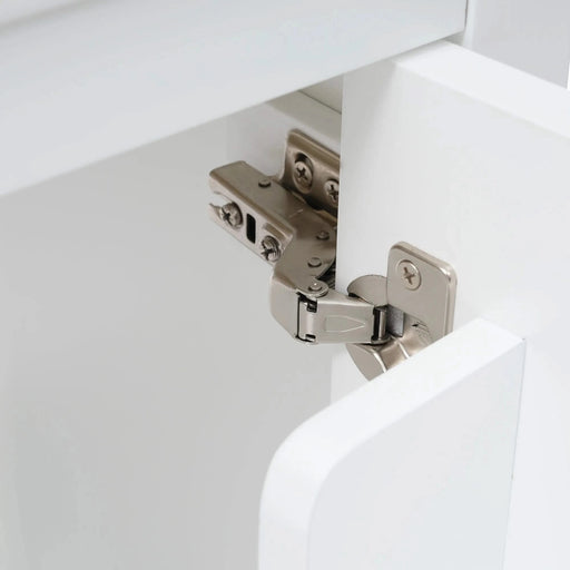 20' Bathroom Vanity with Sink, Bathroom Cabinet with Soft Closing Door, Storage Rack and Open Shelf, White(Old SKU:WF308492AAK) Default -DTYStore