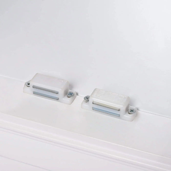 20' Bathroom Vanity with Sink, Bathroom Cabinet with Two Doors, Magnetic Door Stopper and Adiustable Foot Pads, A Drawer, White Default -DTYStore