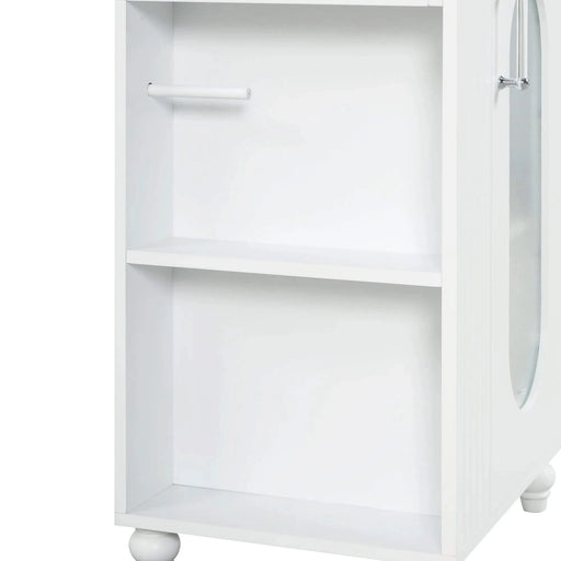 20' Bathroom Vanity with Sink, Bathroom Vanity Cabinet with Two-tier Shelf, Adjustable Shelf, Solid Wood and MDF, White(Old Sku:WF322518AAK) Default -DTYStore
