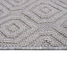 DTY Signature Collection 8X10 White /Geometric Indoor/Outdoor Area Rug - DTYStore