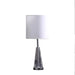 21.5' In Elli Prism Cone Shape Crystal Table Lamp Default -DTYStore