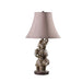 21' In Wildlife 3 Stacked Elephants Polyresin Table Lamp Default -DTYStore