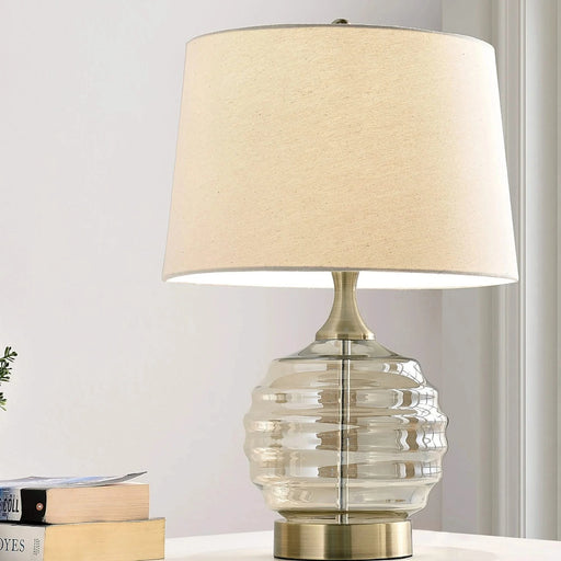 22.5' Tuscan Sun Glass Table Lamp Default -DTYStore