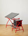 Drafting Table Red With Stool - DTYStore