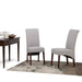 Avalon - Deluxe Parson Dining Chair (Set of 2) - Dove Grey - DTYStore