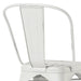 Fletcher - Metal Dining Side Chair (Set of 2) - Distressed White - DTYStore