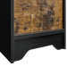 Black Wooden Nightstand with Two Drawers for Bedrooms and Other Places. - DTYStore