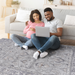 DTY Signature Collection 6X9 Ivory/Grey/Oriental Non-Shedding Living Room Bedroom Dining Home Office Stylish and Stain Resistant Area Rug - DTYStore