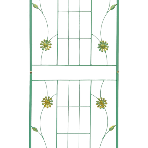 2 Pack Metal Garden Trellis 71' x 19.7' Rustproof Trellis for Climbing Plants Outdoor Flower Support Green - Image 14
