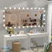 Hollywood LED Full Body Mirror with Lights Extra Large Full Length Vanity Mirror with 3 Color Mode Lights, Vertical Horizontal Hanging Aluminum Framed Mirror, 72 x 36 Inch, Silver - DTYStore