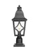 Outdoor Post Lights Lamp Post Light Fixture, Waterproof Aluminum Housing with Glass, Fence Post Deck Lighting for Garden, Patio, Pathway (2 pack) - DTYStore