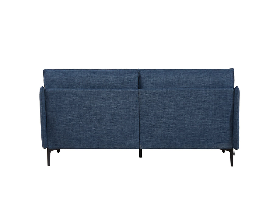 2.5 Seater Sofa For Primary Living Space , Bed Room, Office, USB Charge Port , 2 Pillows,Metel Legs