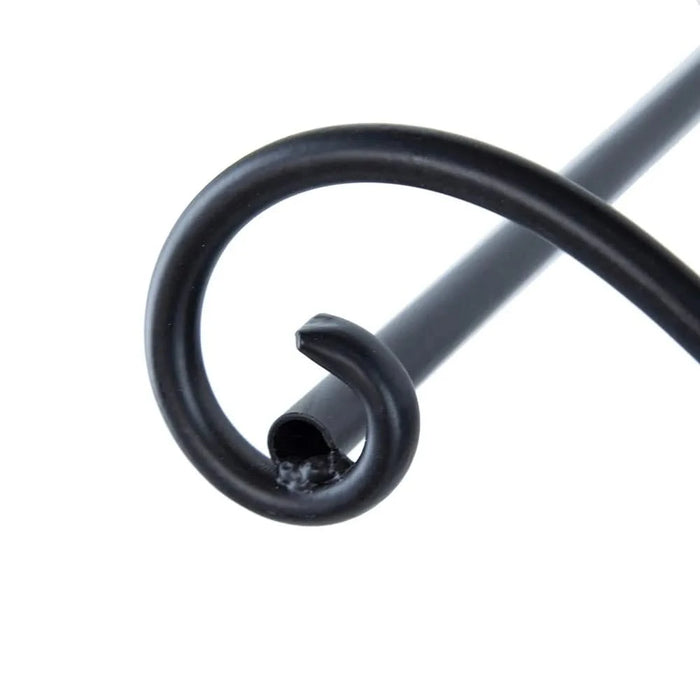 24.4x12.6x15.4' Rustic Black Trolley Cart Plant Stand, Planter Default -DTYStore