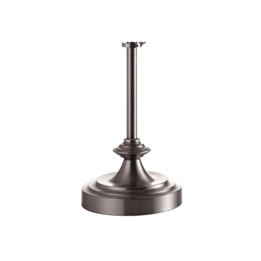 24.5' Tall Metal adjustable Table Lamp with Perch Swing Arm, Silver finish Default -DTYStore