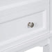 24' Bathroom Vanity Without Sink, Base Only, Solid Wood Frame, Bathroom Storage Cabinet with Drawer and Open Shelf, White Default -DTYStore