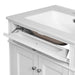 24' Bathroom Vanity with 2 Doors and Tip-Out Drawer, Bathroom Storage Cabinet with Sink, Soft-Closing Doors with Organizers Default -DTYStore