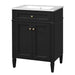 24' Bathroom Vanity with 2 Doors and Tip-Out Drawer, Bathroom Storage Cabinet with Sink, Soft-Closing Doors with Organizers Default -DTYStore