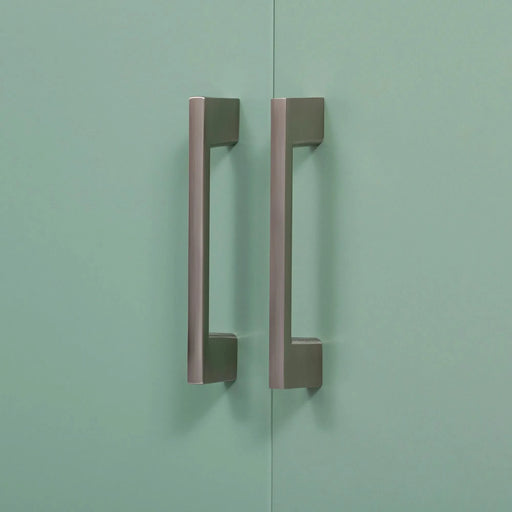 24'' Bathroom Vanity with Ceramic Sink Combo, Modern Freestanding Storae Cabinet with Silver Handles, Soft Closing Doors Default -DTYStore