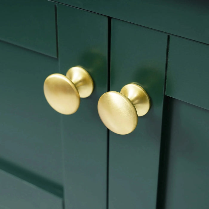 24'' Bathroom Vanity with Top Sink, Modern Bathroom Storage Cabinet with 2 Doors, Single Sink Bathroom Vanity Default -DTYStore