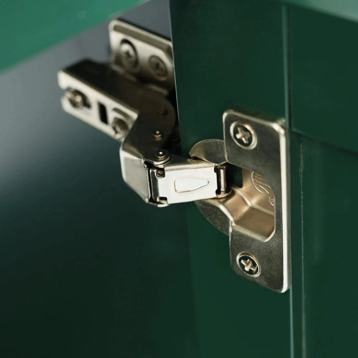 24'' Bathroom Vanity with Top Sink, Modern Bathroom Storage Cabinet with 2 Doors, Single Sink Bathroom Vanity Default -DTYStore