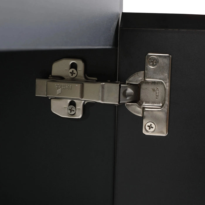 24'' Floating Wall-Mounted Bathroom Vanity With Ceramics Sink & Soft-Close Cabinet Door, KD-Package Default -DTYStore