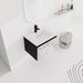 24'' Floating Wall-Mounted Bathroom Vanity With Ceramics Sink & Soft-Close Cabinet Door, KD-Package Default -DTYStore